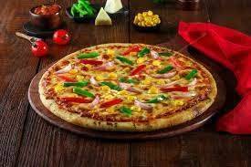 Veggie delight pizza