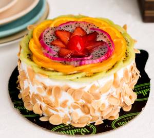 Exotic Fresh Fruit Cake