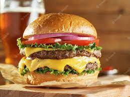 Chef Special Double Cheese Burger
