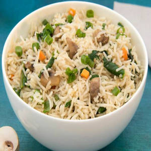 Mushroom Fried Rice