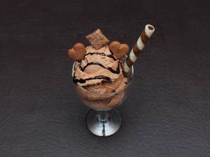 Chocolate Ice Cream Scoop