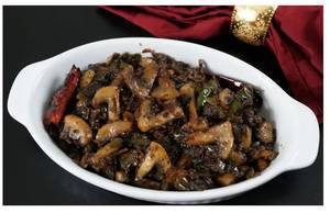 Mushroom Pepper Fry