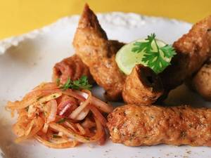 Mutton Seekh Kebab [6 Bullets].