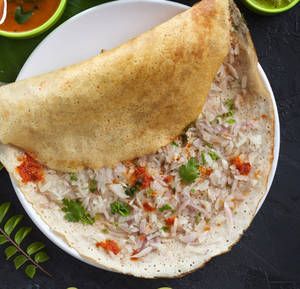 Onion Dosa (1 Pcs)
