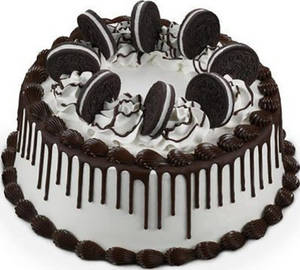 Eggless Oreo Crust Cake [450 Grams]