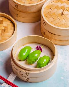 Spicy Corn & Asparagus Dumpling