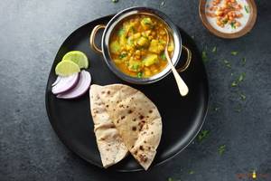 Mix veg and roti combo