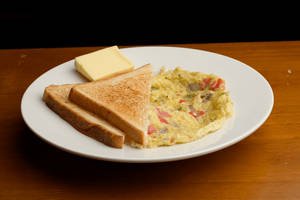 Bread Toast Omelette