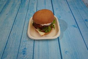 Paneer Chilli Lava Burger