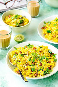 Nagpur Poha With NAMKEEN