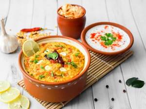 Lemon Garlic Khichdi