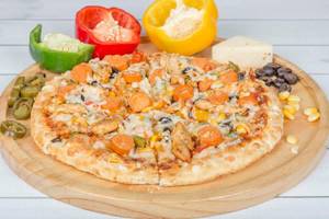 Baby Corn Pizza