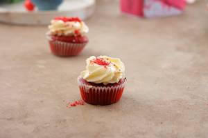 Red Velvet Mini Cupcake [3 Pieces]
