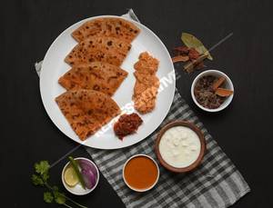 Chicken cheese Paratha