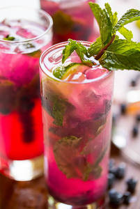 Blue Berry Mojito