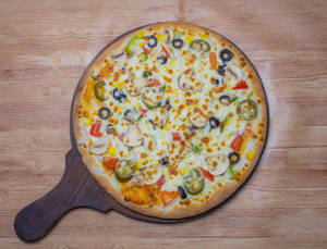 7" Mix Veg Paneer Pizza