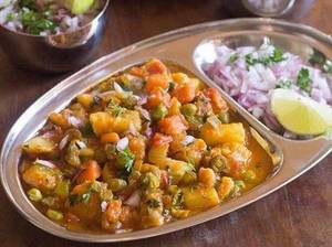 Khada Pav Bhaji