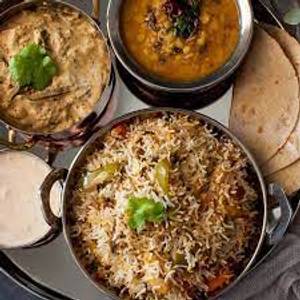 Veg Biryani Thali