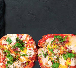 Crispy Burger Pizza
