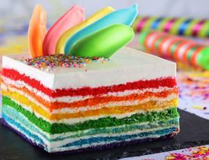 Rainbow Fantasy Cake 500gms