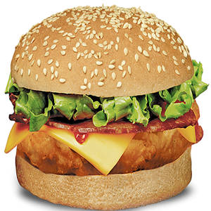 Cheesy Chicken Burger