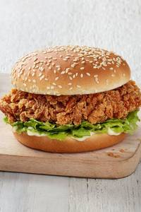 Peri peri chicken burger