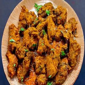 Special chicken atho fry                                                                                               