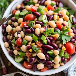 Bean Trio Tango: A Vibrant Three Bean Salad