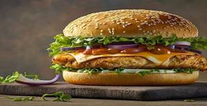 Extra Hot And Spicy Burger