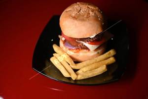 Double Decker Chicken Burger
