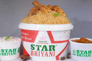 Chicken Bucket Biryani 1 Kg (served 7 To 8 People)