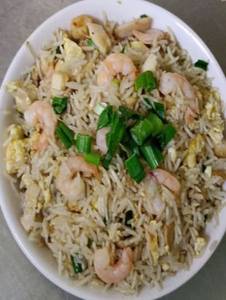 Prawns Burnt Garlic Rice
