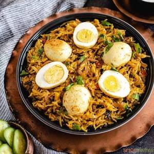 Egg biryani