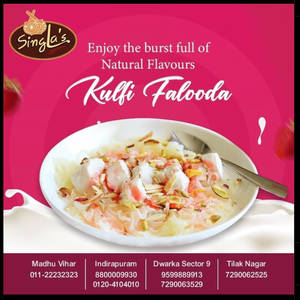 Kulfi Faluda (Plate)