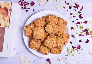 Rose Badam Cookies