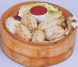 Wheat Veggie Momos [5 Pcs]