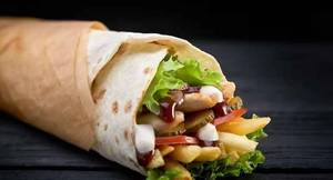 Chicken Shawarma with French Fry