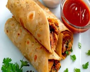 Mutton Kebab Roll