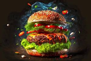 Veg Monster Burger