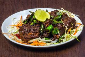 Shredded Chicken Pepper Dry