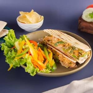 Cajun Chicken Jerk Pita Bread Sandwich