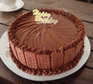 Bourbon Cake Eggless