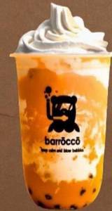 Authentic Thai  With Cream Cheese Bubble Tea ( 500ml)