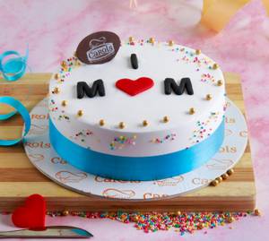 Mother's Day Special I Love You Mom Blueberry Cake [500 Grams]