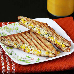 Corn And Cheese Sandwich