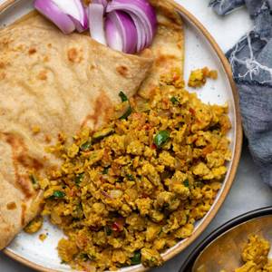 Egg Bhurji + Paratha