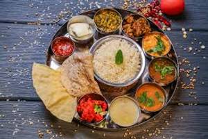 Veg Thali 2 Veg Items