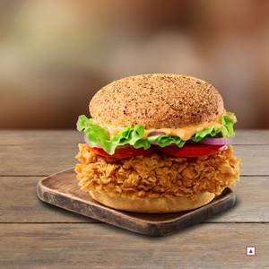 Spicy Zinger Burger with Cheese
