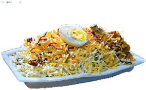 Egg & Chicken Zafrani Biryani