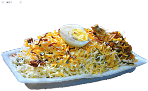 Egg & Chicken Zafrani Biryani